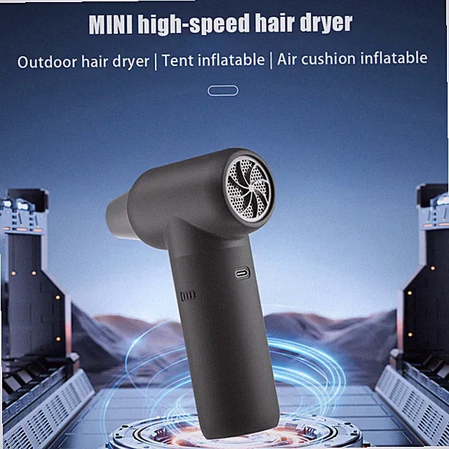 180000Rpm Jet Dryer Blower Compressed Air Duster Jet Computer Cleaning Blower
