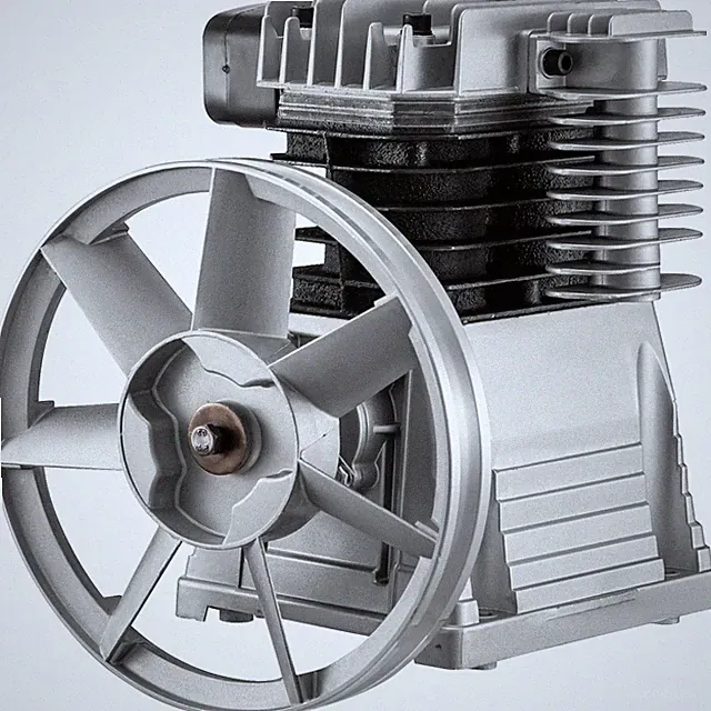 2.2KW Air Compressor Heads12CFM Twin Cylinder3HP SingleStage 1300RPM Piston Pump