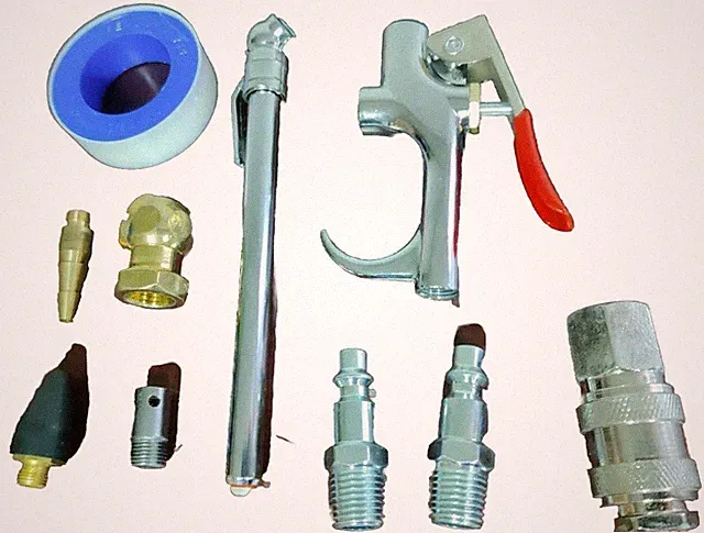 AIR COMPRESSOR ACCESSORY 10 PIECE KIT air tool accessory kit