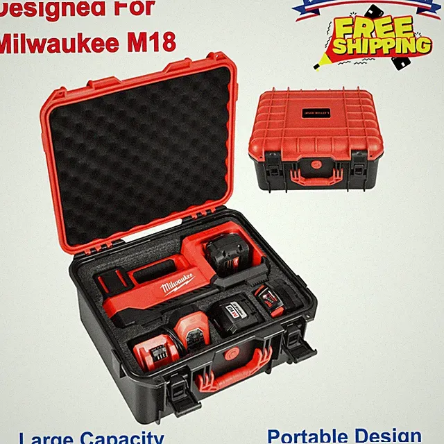 Air Compressor Case For Milwaukee M18 Inflator - Waterproof Shell Air Pump Bag