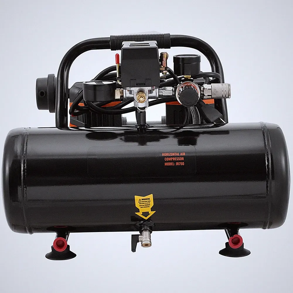 Air Compressor Compact Portable Oil Free 2Gal 8bar 1HP Pneumatic DIY Auto Repair