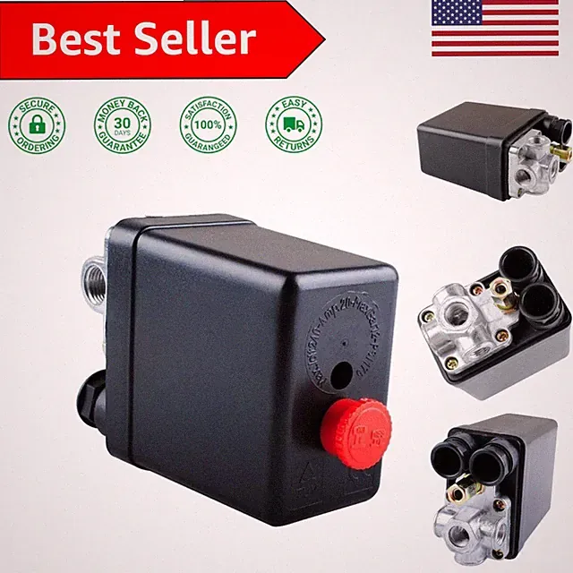Compact Replacement Pressure Switch Control Valve for Miniative Compressors