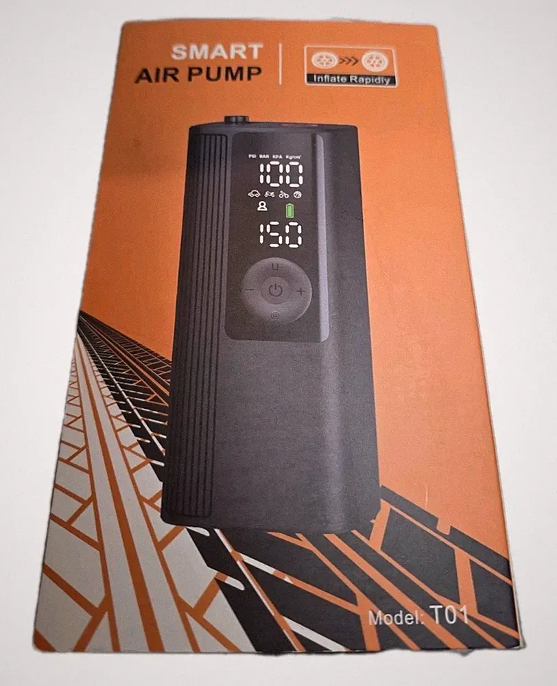 Portable Air Compressor 180PSI 20000mAh Fast Tire Inflator for Cars Bikes (B1)