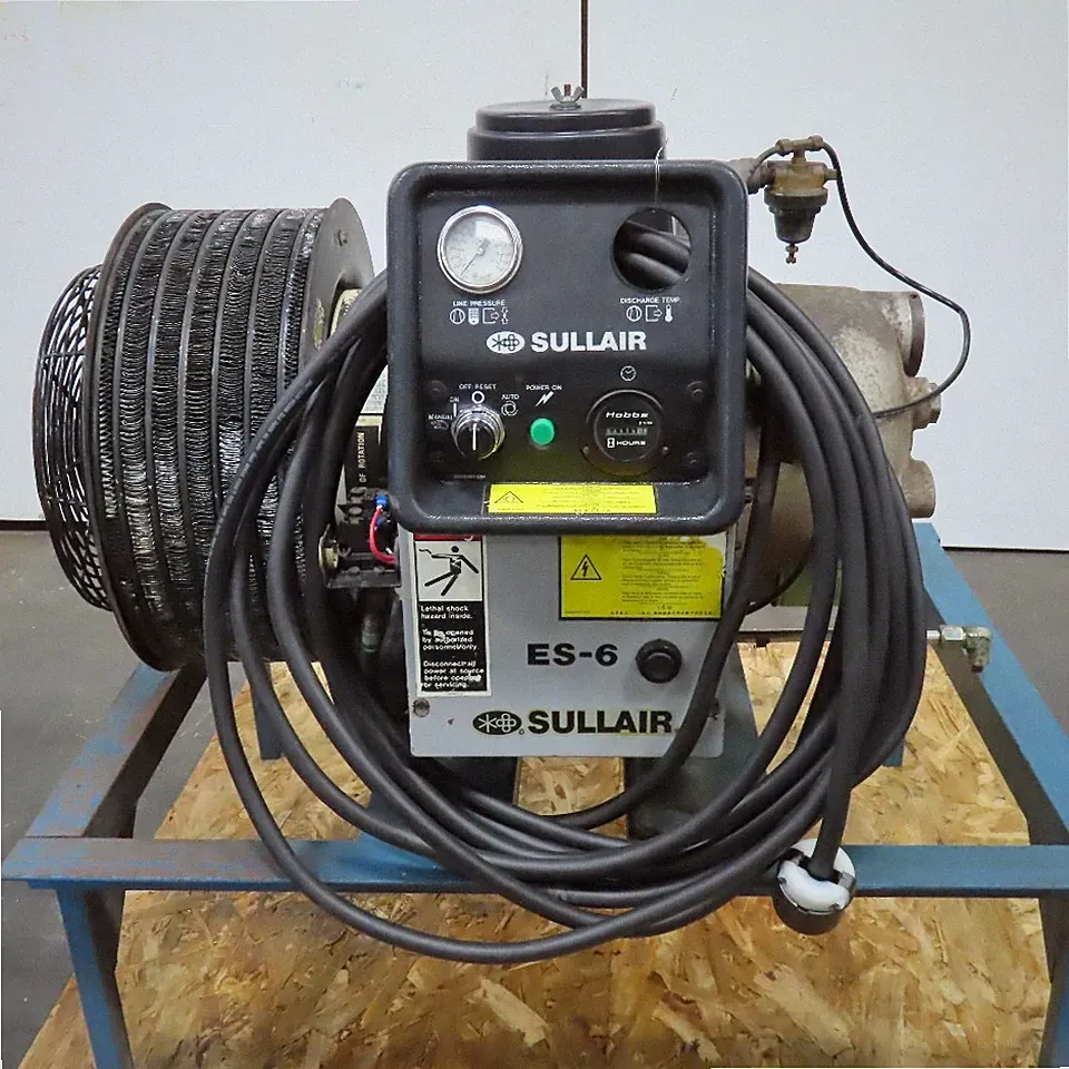Sullair 6E-10.0-HH ES-6 10Hp Compact Rotary Screw Air Compressor 150PSI